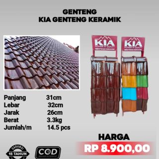 Genteng KIA Genteng Keramik