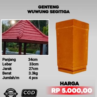 Genteng Wuwung Segitiga
